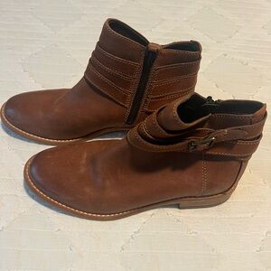 Women’s Brown Leather Ankle Boots